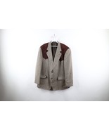 Vtg 90s Rockabilly Mens 46R Silk Wool Blend 2 Button Western Suit Coat J... - £69.86 GBP