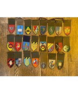 Lote de 23 hombros del ejército de las FDI de Israel coleccionables ZAHA... - $105.28
