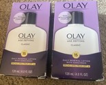 2 Olay Age Defying Anti-Wrinckle Daily Renewal Lotion  SunscreenSPF15 4o... - $26.00