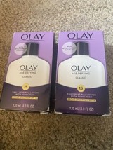 2 Olay Age Defying Anti-Wrinckle Daily Renewal Lotion  SunscreenSPF15 4oz ea New - $26.00