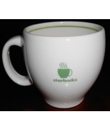 2003 Starbucks GREEN STARBUCKS CUP LOGO 12 oz Handled MUG - $14.84
