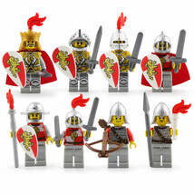 Medieval Castle Red Lion Knights 5 Minifigure Set - $13.29+