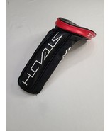 TaylorMade Stealth Black/Red Gold Club Driver Headcover (New) - £19.36 GBP