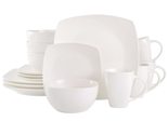 Gibson Soho Lounge Square Porcelain Chip and Scratch Resistant Dinnerwar... - $104.12
