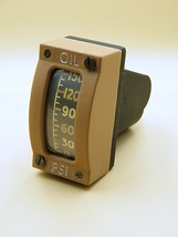 British RAF Spitfire fighter WW2 - oil pressure gauge control panel - re... - $37.62