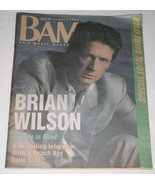 BRIAN WILSON BAM MAGAZINE VINTAGE 1988 THE BEACH BOYS - £23.62 GBP