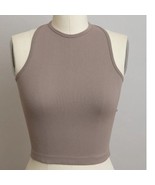 Chic and Modern High Neck Racerback Brami Mocha M/L - $29.78 CAD
