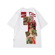 ZAZOMDE Cotton Tees Cool Men Oversized T Shirts High Street Hip Hop T-shirts Men - £103.02 GBP