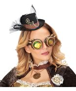 Steampunk - Mini Top Hat on Headband - $15.39
