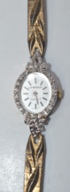 Vintage La Marque Diamond Ladies Watch New battery VERY CLEAN no Ware GU... - £39.52 GBP