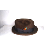 Adam Felt Hat/Stingy Brim/Fedora Style/Small-Small Med.  NICE! Fast Ship! - €18,75 EUR