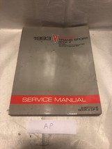 1993 Pontiac Trans Sport van minivan shop service dealer repair manual Bk 2 - $9.90