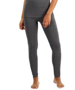 Alfani Womens Ultra Soft Modal Leggings Size Medium Color Heather Charcoal - £23.51 GBP