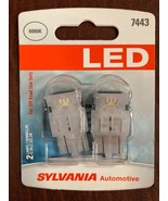 SYLVANIA - 7443 T20 LED White Mini Bulb - Bright LED Bulb (Contains 2 Bu... - £10.97 GBP