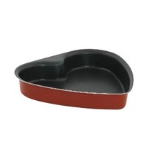 Tefal Heart Shape Oven Tray Non Stick Baking Mold Coated In France Red 2... - $85.50