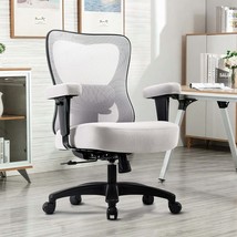 Big Ergonomic Heavy Duty Office Chair - Grey Computer Desk Task Chair - $3,364.02 MXN