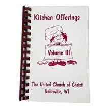 The United Church of Christ Cookbook Neillsville Wisconsin VTG Recipes D... - £14.24 GBP