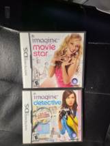 Lot Of 2 Imagine: Movie Star + Detective Nintendo Ds / Complete - £5.42 GBP
