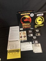 Mortal Kombat PC Video Game 3.5 Floppies Manual Box IBM Tandy 1993  MIB Tattoos - £151.62 GBP