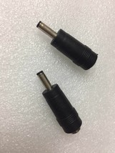2pcs 4mm x 1.35mm Male to 5.5mm x 2.1mm female socket DC Power Adapter C... - £6.10 GBP