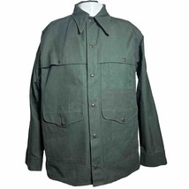 CC Filson US Forest Service Cruiser Jacket Men&#39;s Size 40 Green Map Pocke... - $153.98