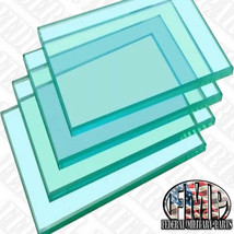 4 Clear 3/8&quot; Laminated Window Replacement Glass for Military humvee M998 - £310.94 GBP