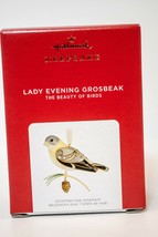 Hallmark Lady Evening Grosbeak The Beauty of Birds Limited Edition Ornament 2021 - £25.91 GBP