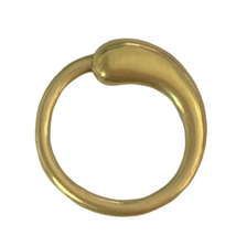 Tiffany Co 18k Yellow Gold Elsa Peretti Eternal Circle Pendant 26mm - £666.69 GBP