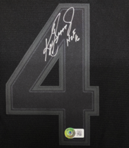 Ken Griffey Jr. Autographed &quot;HOF 16&quot; Alternate Nike Black Large Jersey B... - £1,280.23 GBP