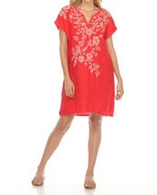 Johnny Was abigail easy tunic dress in Hawaiian Fruit / Red - size M - £120.35 GBP