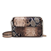 Small Crossbody Bag For Women 2022  Print Leather Shoulder Bag Female Chain Mess - £29.58 GBP