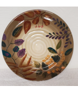 Home Trends Hand Painted &quot;Shodowwood&quot; 11.5&quot; Plate Autumn Fall Leaves Pla... - £3.87 GBP