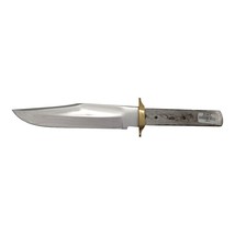 Knifemaking Fixed Knife 13&quot; Knifemaking Stainless Steel Bowie Blade With Guard - £15.41 GBP