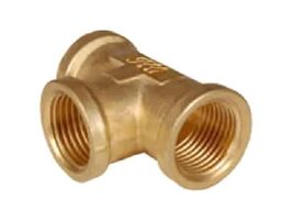 10 Pcs, Brass 3/8" x 3/8" BSP 3 Way Female Tee Pipe Connector - $40.95
