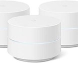 Google Wifi - Ac1200 - Mesh Wifi System - Wifi Router - 4500, 3 Pack. - $115.96