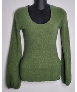 Old Navy Women’s Green 100% Cashmere Scoop Neck Pullover Sweater Size Small - $24.99