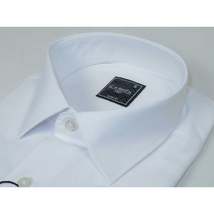 Men's Shirt By CASILA Turkey Cotton Blend Long Sleeves 501870-01 White Pique image 5