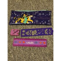 VTG Disney Aladdin Princess Jasmine Rajah PVC Plastic Pencil Case Ruler ... - €14,65 EUR