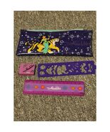 VTG Disney Aladdin Princess Jasmine Rajah PVC Plastic Pencil Case Ruler ... - €14,65 EUR