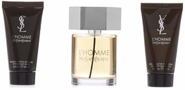 Yves Saint Laurent L&#39;Homme Men Gift Set (Eau De Toilette Spray, After Sh... - £114.07 GBP