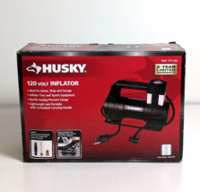 Husky 120V Pump Wired Inflator Corded Grounded Electric 120 PSI Analog G... - $34.16