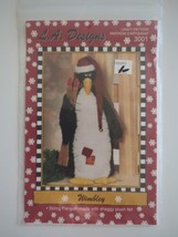 Primitive Christmas Penguin greeter shelf sitter craft pattern 16&quot; Wimbley - $12.34