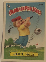 Joel Hole Vintage Garbage Pail Kids  Trading Card 1986 - $1.97