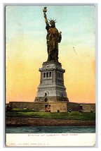 Statue of Liberty New York City NY NYC UNP Unused DB Postcard H26 - £2.30 GBP