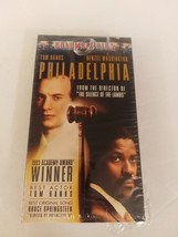 Tom Hanks Denzel Washington Philadelphia 2000 VHS Video Cassette Like New  - $7.99