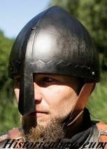 New Norman Medieval Viking Spangenhelm Nasal Helmet Halloween Costume - £67.65 GBP