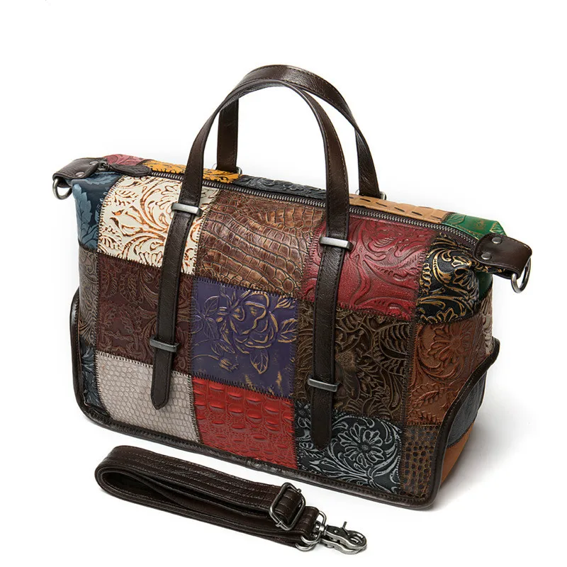 Womens Travel Bag Vintage Messenger/crossbody Bags Female Luxury Handbags Women  - £130.22 GBP