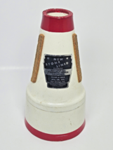 Vintage French Horn Straight Mute Stone Lined Non Transposing Humes &amp; Berg - $371.04 MXN