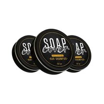 SoapCover, Gray Hair Coverage Soap, Hair Darkening Compressed 5.1 Oz (Pack of 3) - £48.32 GBP