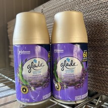 Lot of 2 Glade Tranquil Lavender &amp; Aloe Automatic Spray Refill - £18.15 GBP